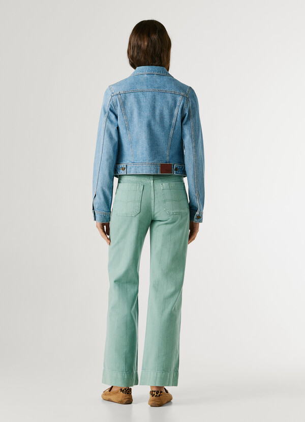 SLIM FIT DENIM JACKET