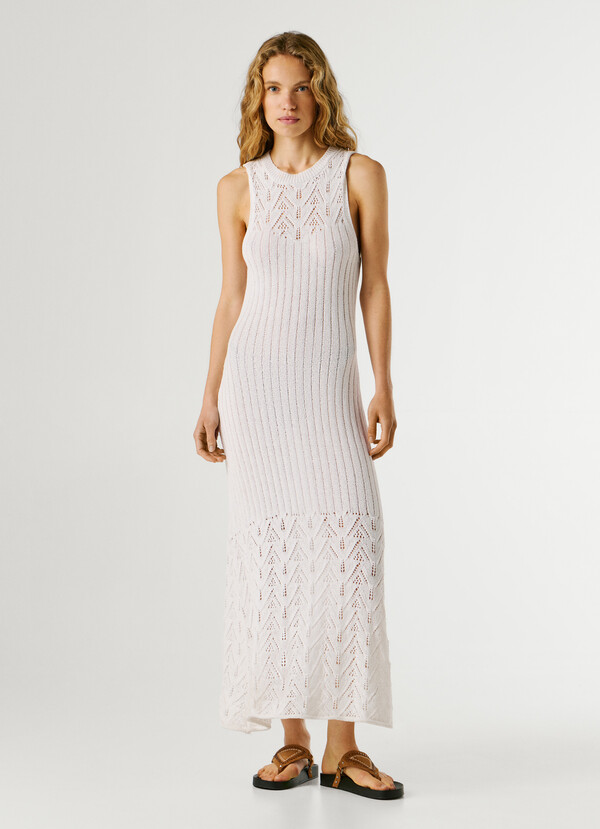 OPENWORK DETAIL MAXI DRESS
