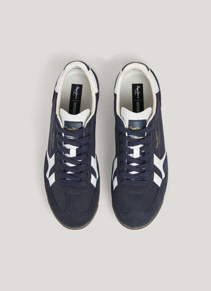 MARVIN - RETRO TRAINERS WITH SUEDE DETAILS