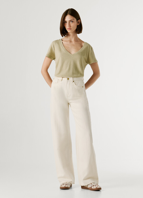 HIGH-RISE STRAIGHT FIT JEANS - LEXA