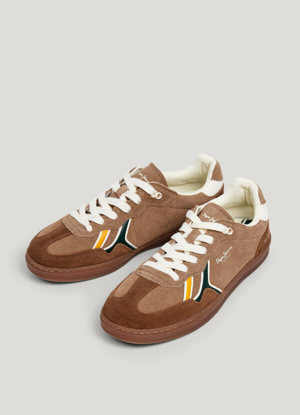 SUEDE CUPSOLE SNEAKERS - BALL