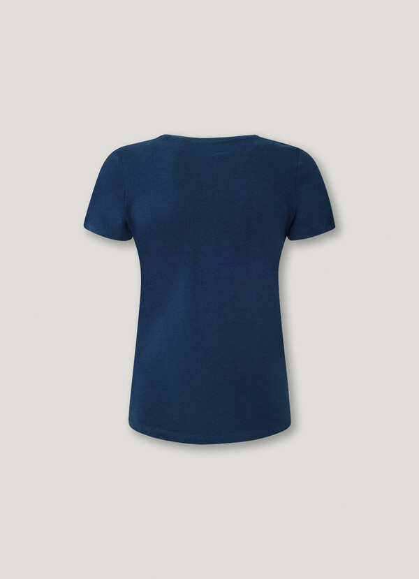 SLIM FIT LOGO PRINT T-SHIRT