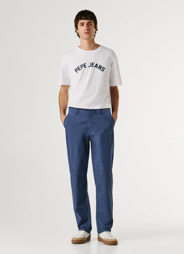 SLIM FIT CHINO TROUSERS