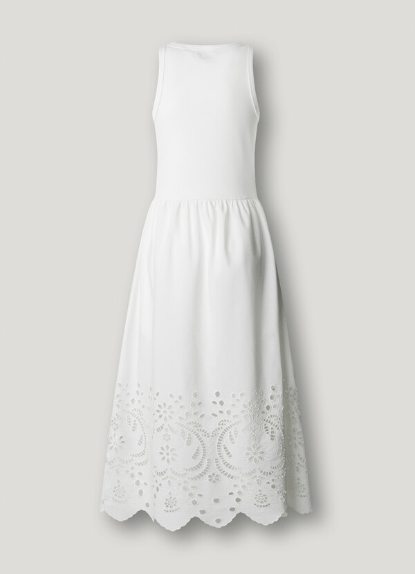 OPENWORK DETAIL MAXI DRESS