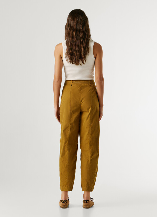 STRAIGHT TROUSERS WITH BELT