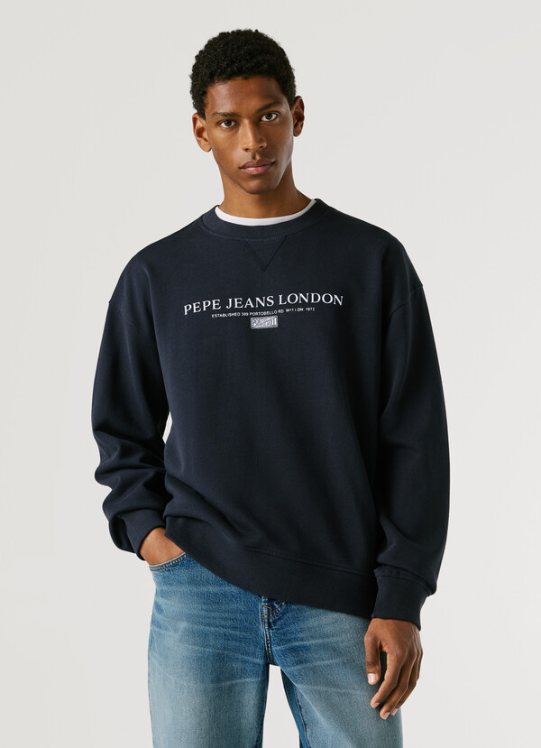 CREW NECK LOGO SWEATSHIRT