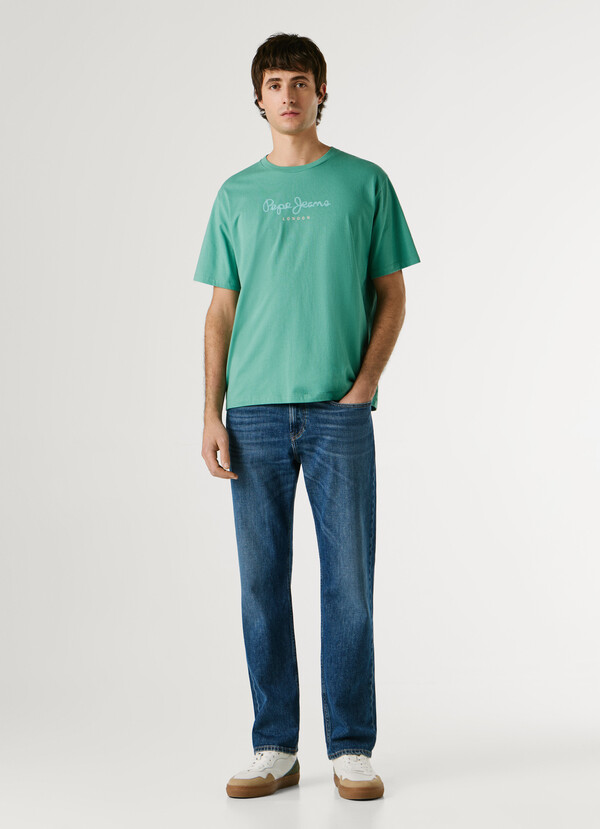REGULAR FIT LOGO PRINT T-SHIRT