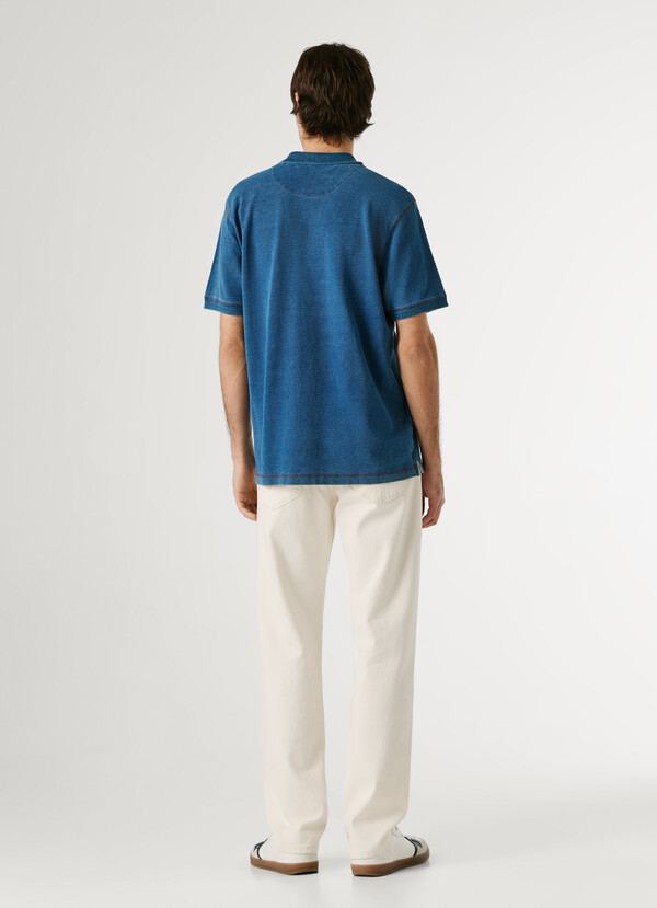REGULAR FIT PIQU&Eacute; POLO