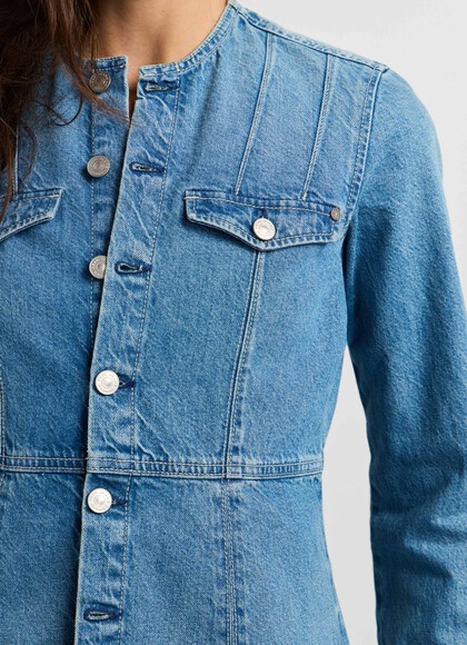 SLIM FIT DENIM JACKET