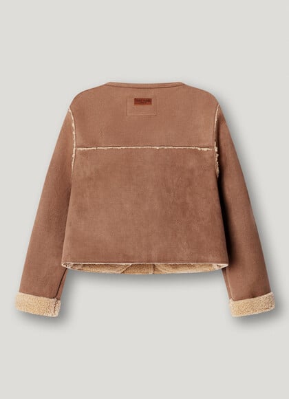 REVERSIBLE BUTTON-UP JACKET