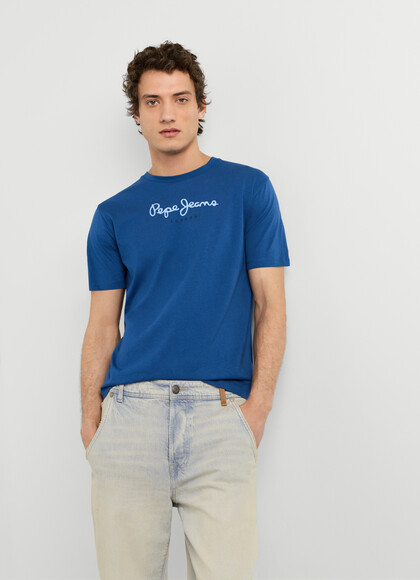 REGULAR FIT LOGO PRINT T-SHIRT