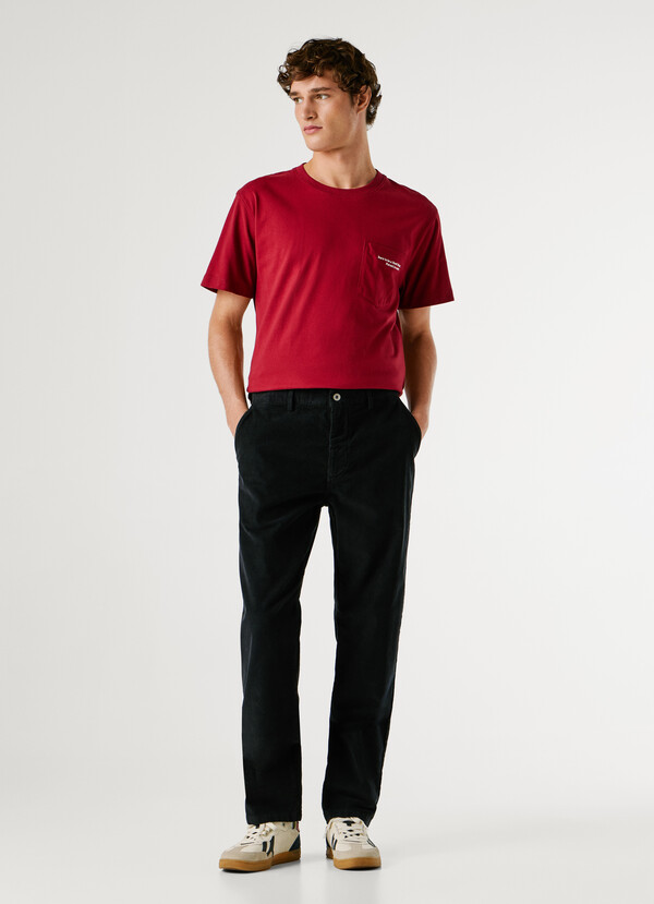 REGULAR FIT CHINO TROUSERS