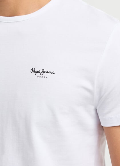 SLIM FIT LOGO PRINT T-SHIRT