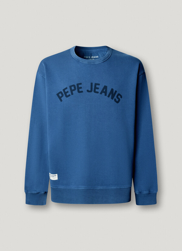 CREW NECK LOGO SWEATSHIRT