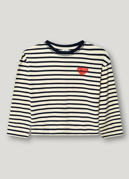 LONG SLEEVE STRIPED T-SHIRT
