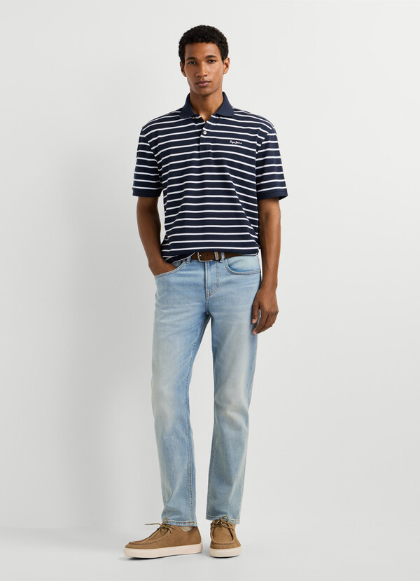 REGULAR FIT PIQU&Eacute; POLO