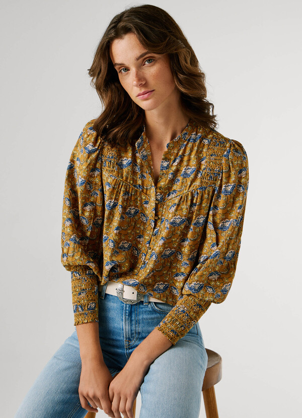 FLORAL PRINT BLOUSE