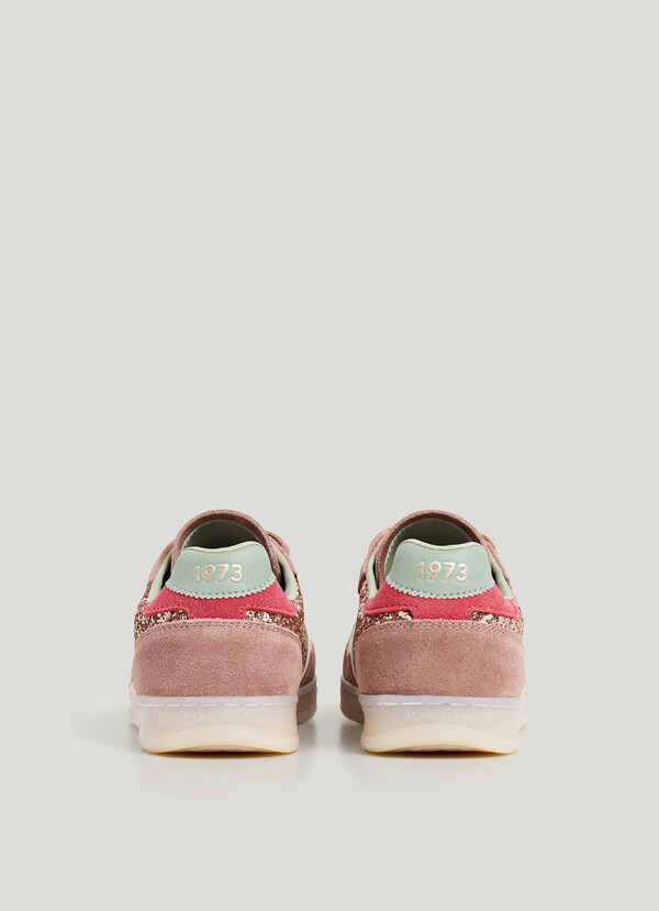 GLITTER DETAIL TRAINERS- BALL