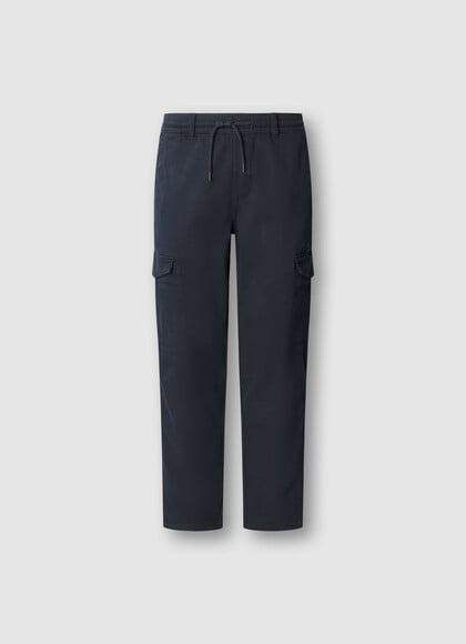 SLIM FIT CARGO TROUSERS