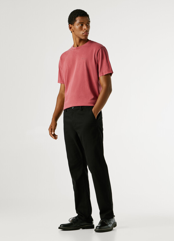 SLIM FIT CHINO TROUSERS