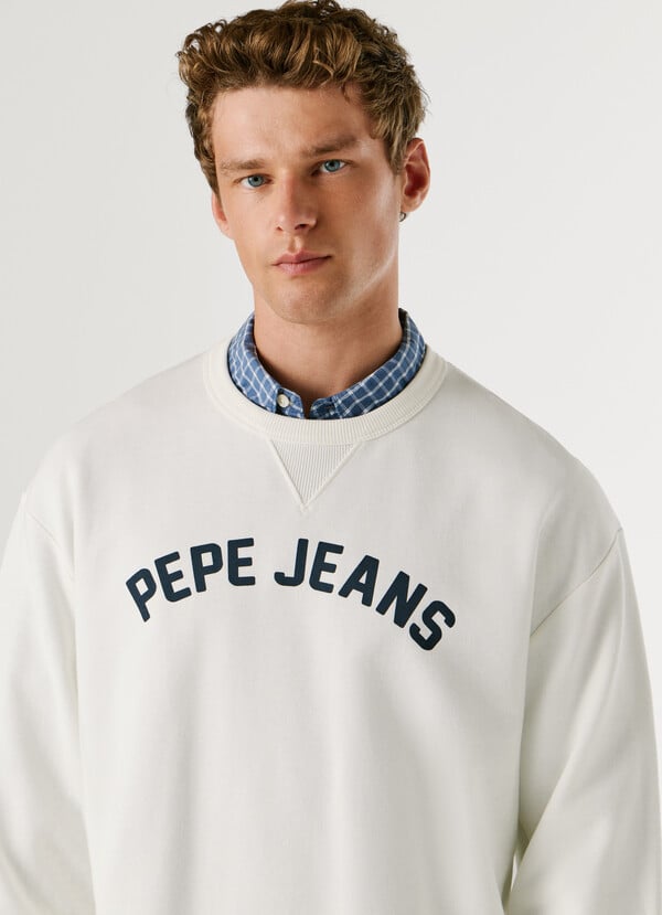 CREW NECK LOGO SWEATSHIRT