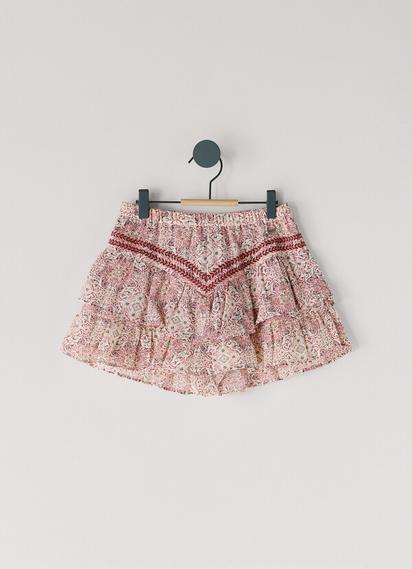 SHORTS FLUID FLORALMUSTER