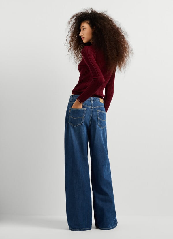JAIMY - HIGH-RISE WIDE FIT JEANS