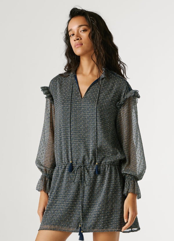 RUFFLES MINI DRESS