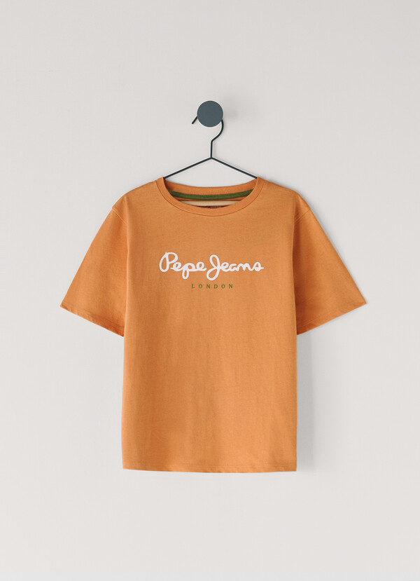 REGULAR FIT LOGO PRINT T-SHIRT