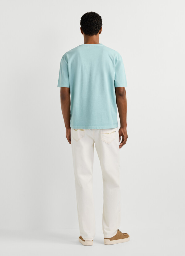 CASUAL FIT LOGO PRINT T-SHIRT