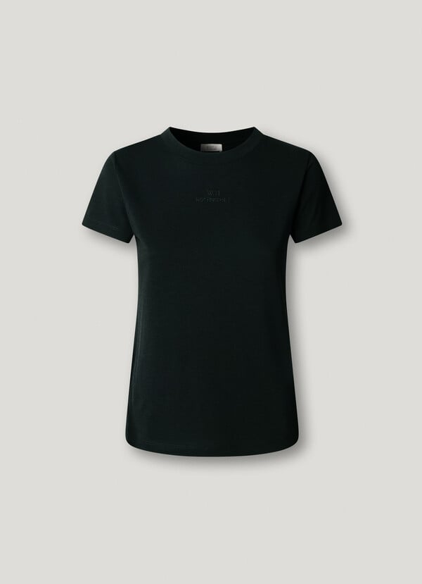 EMBROIDERED W11 LOGO T-SHIRT