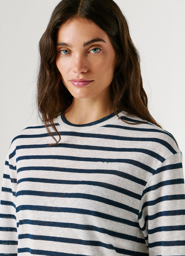 LONG SLEEVE STRIPED T-SHIRT