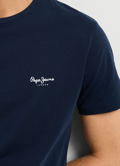 SLIM FIT LOGO PRINT T-SHIRT