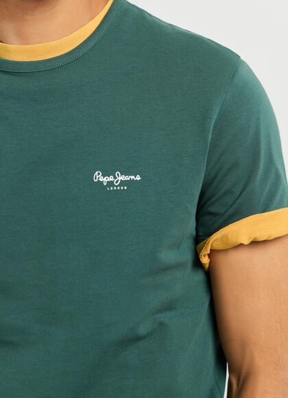 SLIM FIT LOGO PRINT T-SHIRT
