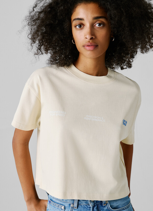 BACK PRINT LOOSE FIT T-SHIRT