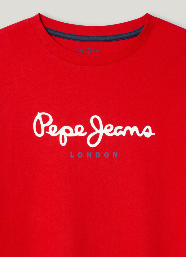 REGULAR FIT LOGO PRINT T-SHIRT