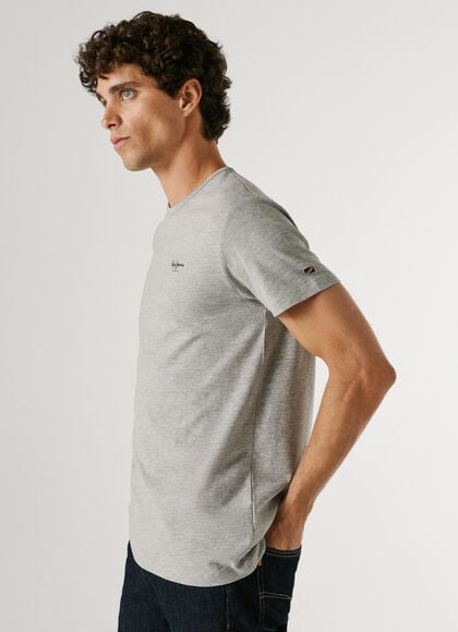 SLIM FIT LOGO PRINT T-SHIRT