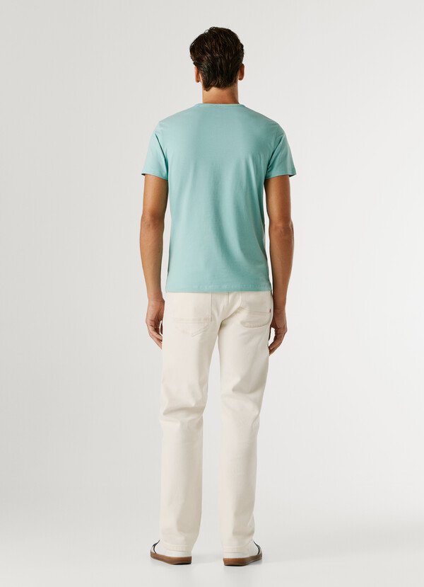 SLIM FIT LOGO PRINT T-SHIRT