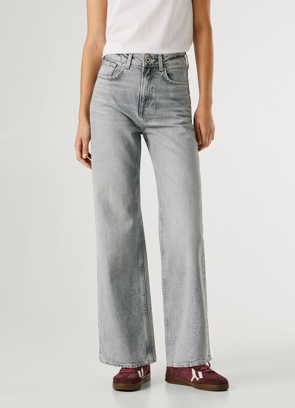 HIGH-RISE STRAIGHT FIT JEANS - LEXA
