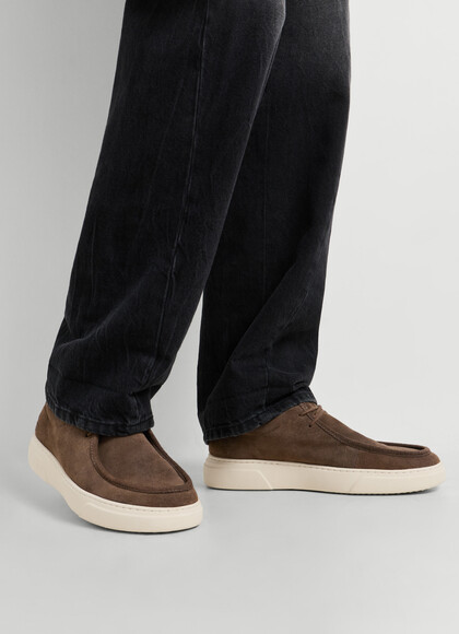 SUEDE BLUCHER SHOES