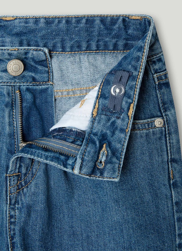 RELAXED FIT DENIM SHORTS