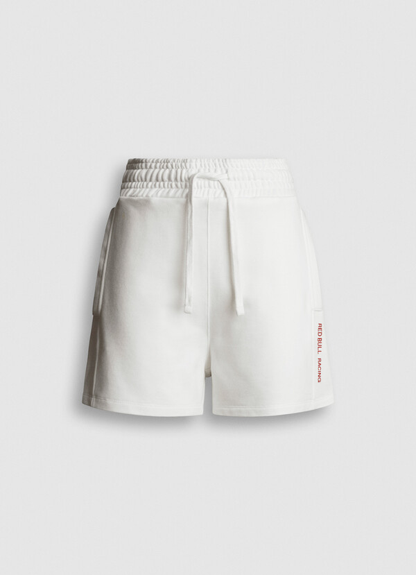 FLEECE SHORTS WITH ADJUSTABLE WAIST