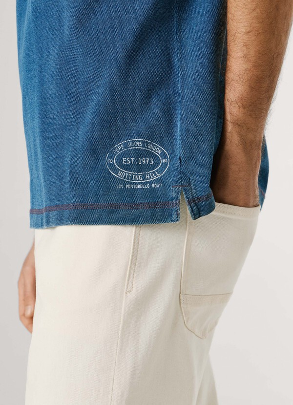 REGULAR FIT PIQU&Eacute; POLO