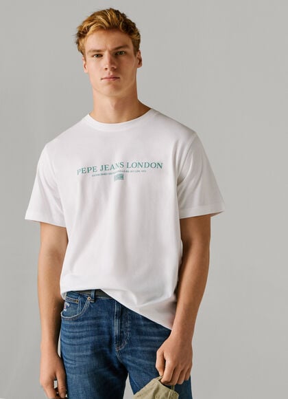 REGULAR FIT LOGO PRINT T-SHIRT