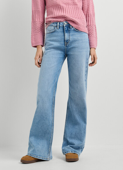 HIGH-RISE FLARE FIT JEANS - WILLA