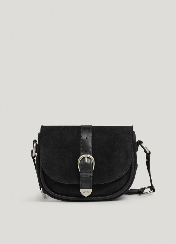 SAC EN DAIM AVEC RABAT