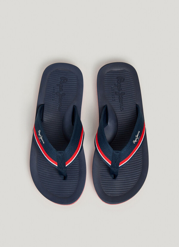 CHANCLAS DE PLAYA CON LOGO