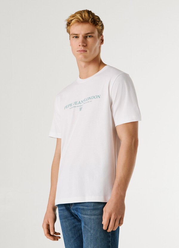 REGULAR FIT LOGO PRINT T-SHIRT