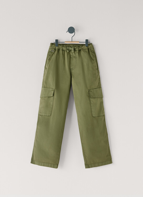 LOOSE FIT CARGO TROUSERS
