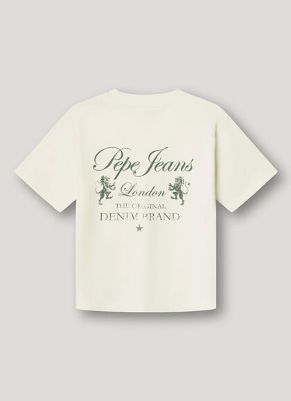 RELAXED FIT BACK PRINT T-SHIRT